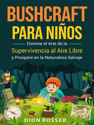 cover image of Bushcraft para niños